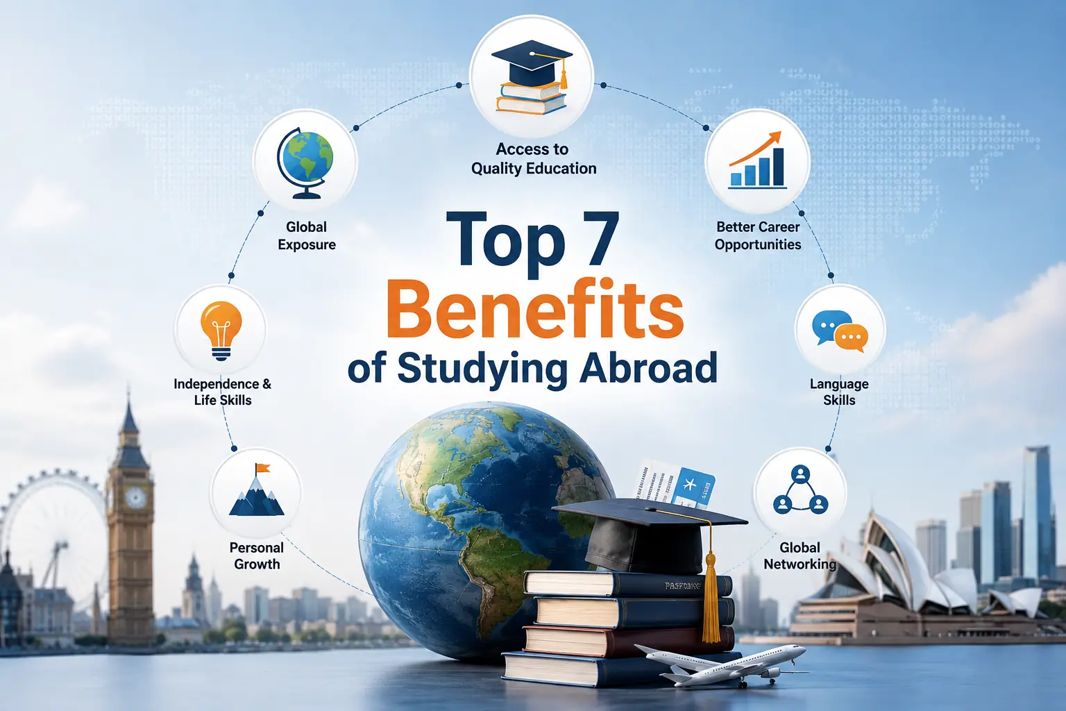 Top 7 Benefits of Studying Abroad for Students